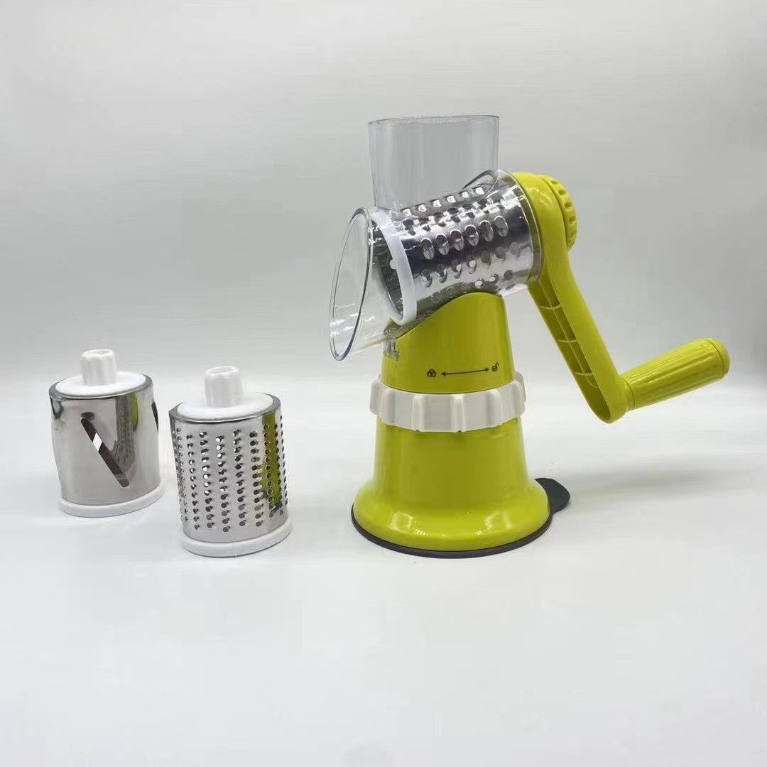 Hand-Cranked Vegetable Cutter