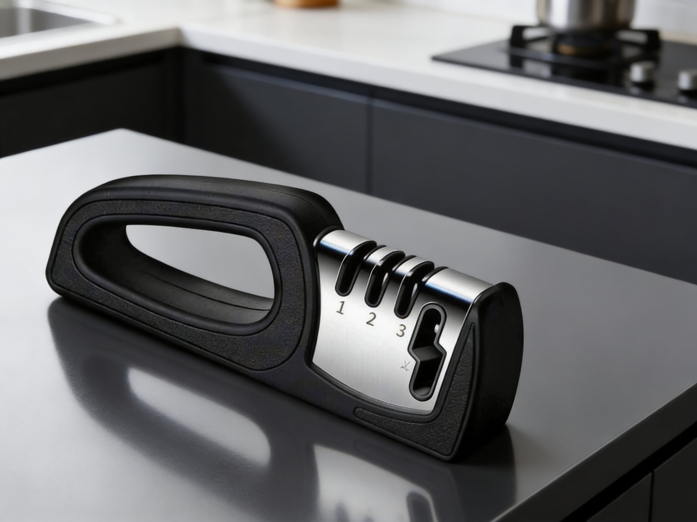 Multifunction Knife & Scissor Sharpener for Kitchen Use