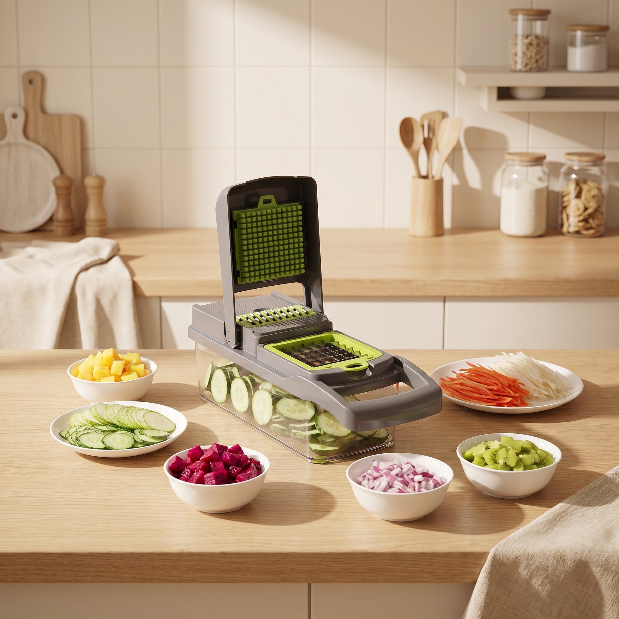 5-in-1 Vegetable Cutter & Slicer Set