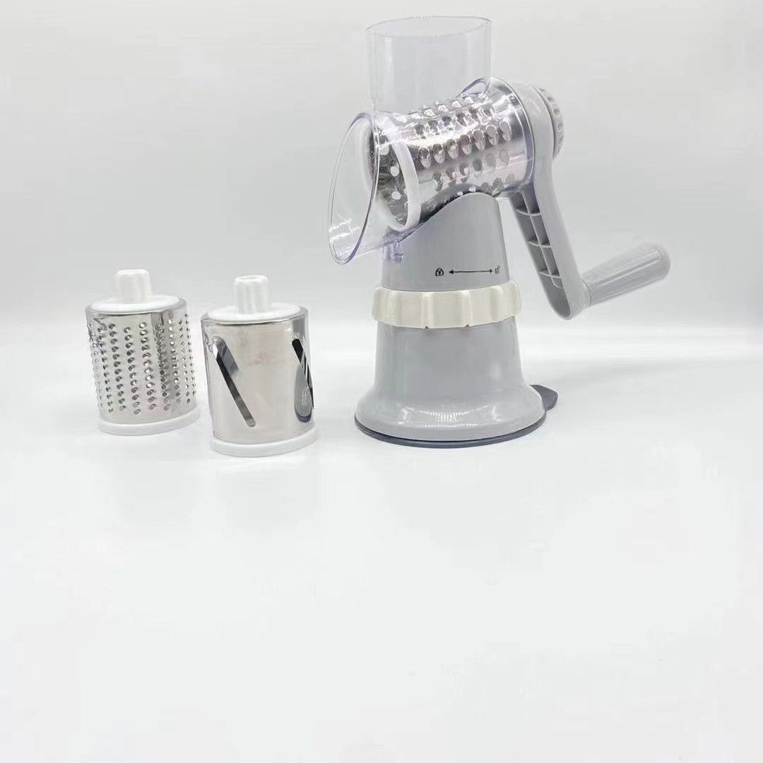 Hand-Cranked Vegetable Cutter