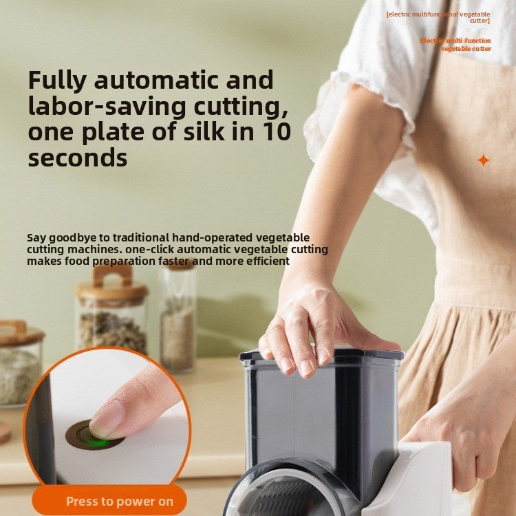 Multifunctional Electric Vegetable Slicer and Shredder