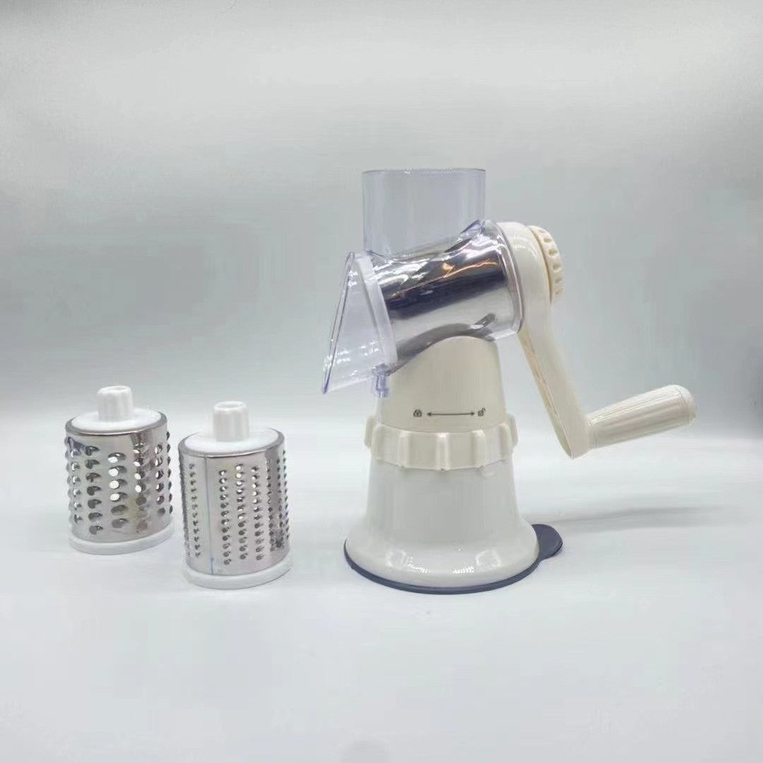 Hand-Cranked Vegetable Cutter