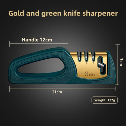 Multifunctional Kitchen Knife Sharpener with Scissor Sharpening Feature