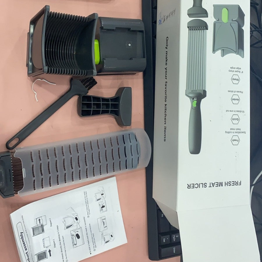 Multifunctional fresh meat slicer