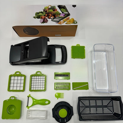 Multifunctional Vegetable Cutter Shredder Slicer Set