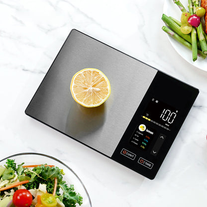 Stainless Steel Bluetooth Electronic Kitchen Nutrition Scale