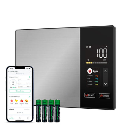 Stainless Steel Bluetooth Electronic Kitchen Nutrition Scale