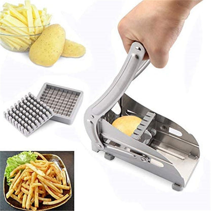 Stainless steel multi-functional potato cutter