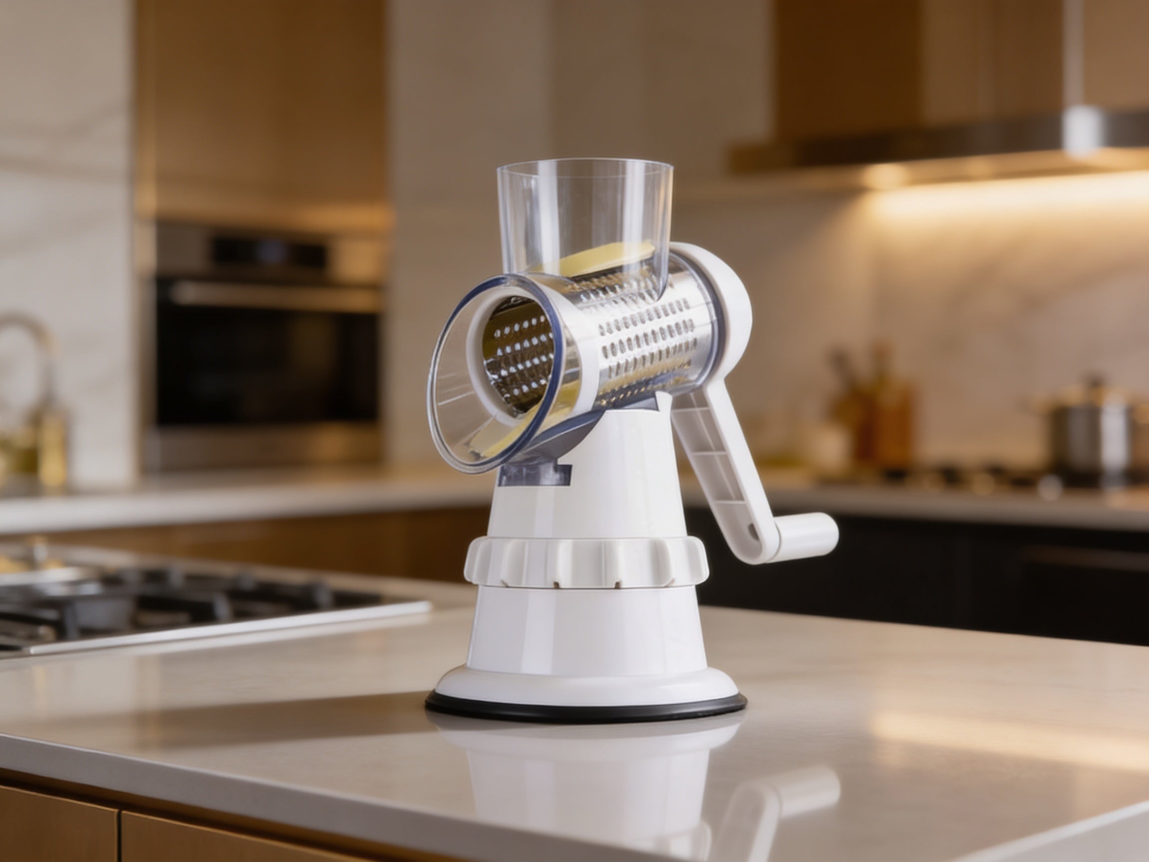 Hand-Cranked Vegetable Cutter for quick, easy slicing tasks